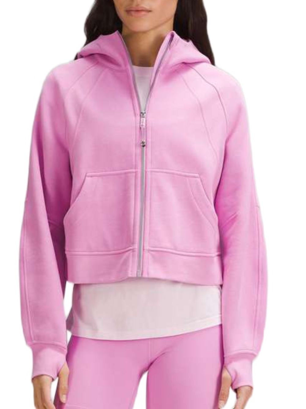 Lululemon Scuba Oversized Full-Zip Hoodie Dahlia Mauve